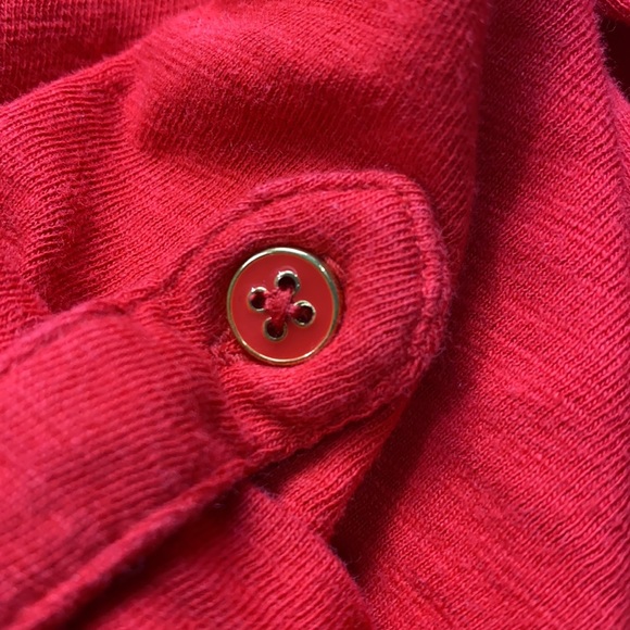 BANANA REPUBLIC Red Dress Size: Large/Petite - Picture 17 of 17